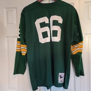 M&N Authentic Ray Nitschke Throwback Jersey